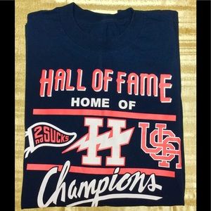 Mens Hall of Fame Navy T-shirt